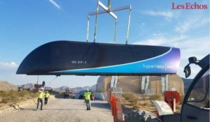 Hyperloop One annonce avoir réussi son 1er test grandeur nature dans le Nevada