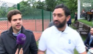 Cyril Hanouna fan de tennis, il réalise son rêve à Wimbledon