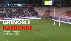 Grenoble - Narbonne : le résumé vidéo