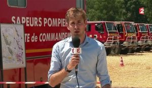 Les pompiers redoutent une reprise de feu à Saint-Cannat