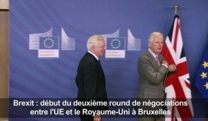 Brexit: 2e round de négociations entre l'UE et le Royaume-Uni