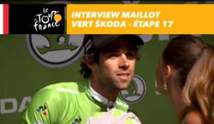 L'interview du maillot vert ŠKODA - Étape 17 - Tour de France 2017