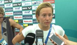 Natation: Championnat du monde - Eau libre - La réaction d'Aurélie Muller après le titre sur relais mixte ...