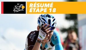 Résumé - Étape 18 - Tour de France 2017