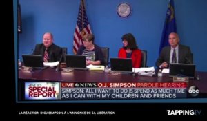 La réaction d’OJ Simpson à l’annonce de sa libération (vidéo)