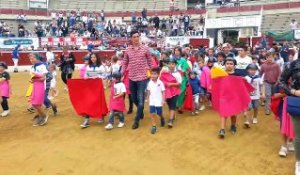 Madeleine 2017 : toreo de salon pour les enfants, avec de vrais toreros