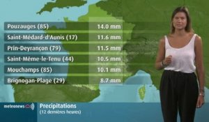 Le bulletin météo du 22-07-2017 13 heures