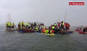 Plounévez-Lochrist (29) Les radeaux ont bravé la tempête