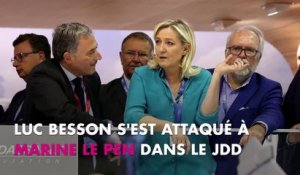 Marine Le Pen : Luc Besson la dézingue en marge de la sortie de Valérian