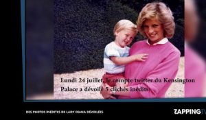Lady Diana : Des photos inédites avec les princes William et Harry dévoilées (vidéo)