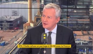 STX : Si Fincantieri n'accepte pas l'accord "l'Etat français exercera son droit de préemption"
