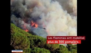 Incendies : les images fortes filmées par des riverains
