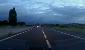 La gendarmerie croise une voiture à contresens sur l’autoroute A75 (Puy-de-Dôme)