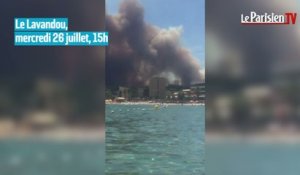 Incendies : près des plages, près de 1000 hectares détruits à Bormes-les-Mimosas
