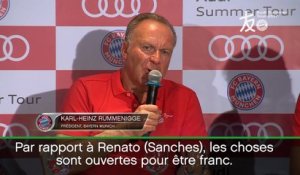 Bayern - Rumenigge : "Au maximum un prêt d'un an pour Renato"