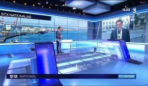 Saint-Nazaire : éventuelle nationalisation des chantiers navals STX