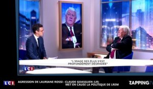 Agression de Lauriane Rossi : Claude Goasguen (LR) met en cause la politique de LREM (vidéo)