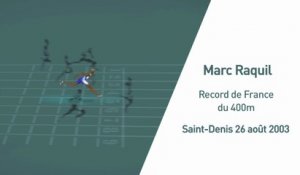Athlé - Les grands moments : Raquil et le record de France du 400m
