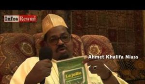 Ahmed Kh Niass se frotte à l'illustre Cheikh Anta Diop