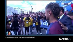 Neymar au PSG : l’accueil de folie des ultras parisiens (Vidéo)