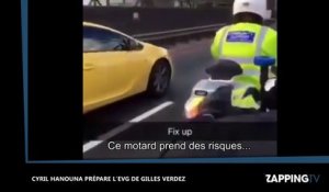 Un motard claque un policier sur l’autoroute ! (Vidéo)