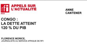 Congo : la dette atteint 120% du PIB