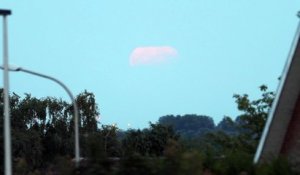 Eclipse lunaire partielle en Belgique