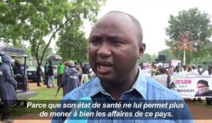 "Revenez ou démissionnez" demandent les Nigérians à Buhari