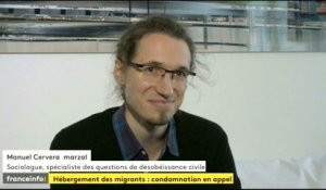 Migrants : Cédric Herrou "vient se substituer aux autorités"pour le sociologue Manuel Cervera-Marzal
