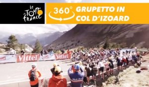 The Grupetto climbs the Col d'Izoard - 360° - Tour de France 2017