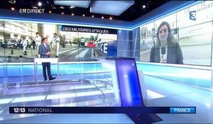 Les militaires attaqués à Levallois-Perret : aucun pronostic vital engagé