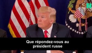 Donald Trump trolle allègrement Vladimir Poutine