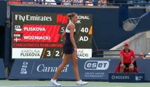 Toronto - Wozniacki fait tomber Pliskova