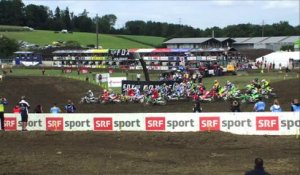 Best Moments MX2 Qualifying Race - MXGP of Switzerland 2017 Presented by iXS - motocross