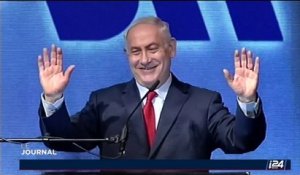 Près de 3 000 personnes rassemblées contre Netanyahou
