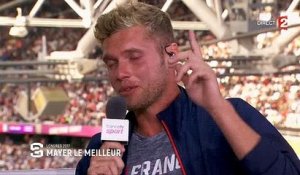 Regardez Kevin Mayer ce soir en larmes sur le plateau de France 2 après un reportage - VIDEO