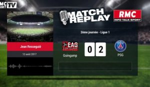 Guingamp-PSG (0-3): le Goal Replay avec le son RMC Sport