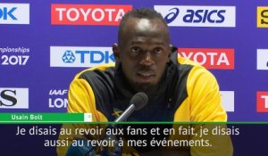 Mondiaux 2017 - Bolt a "presque pleuré" lors de son tour d'honneur