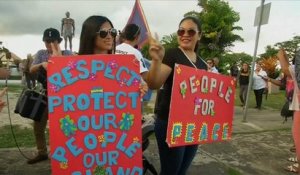 Rassemblement pour la paix à Guam