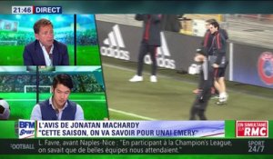 Jonatan MacHardy : "Cette saison, on va savoir pour Unai Emery"