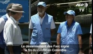Le désarmement des Farc signe la fin du conflit en Colombie