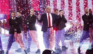 'Singing Trump' Act on 'America's Got Talent' Gets Mixed Reviews From Judges and Crowd | Billboard News