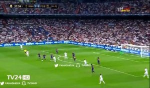 Le but de Benzema contre le Barça en Supercoupe d'Espagne !