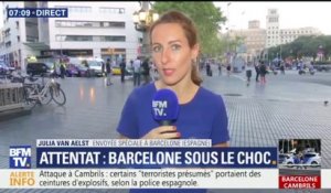 Attentat de Barcelone: les Ramblas à nouveau ouverte aux piétons