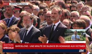 Edition spéciale – Attentats en Catalogne: Une minute de silence à Barcelone en hommage aux victimes