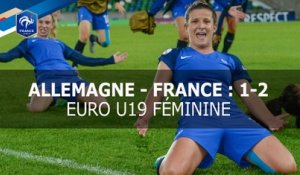 U19 Féminine France - Allemagne (2-1) : le résumé