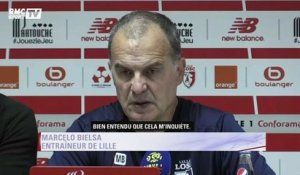 Pour Bielsa, la défaite de Lille contre Caen est de sa responsabilité