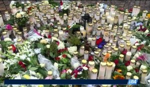 Finlande - Turku: hommage aux victimes de l'attentat