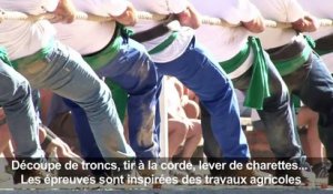 Des colosses à la force herculéenne se défient au Pays basque