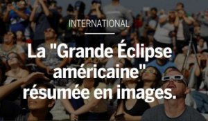 La "Grande Éclipse Américaine" résumée en images